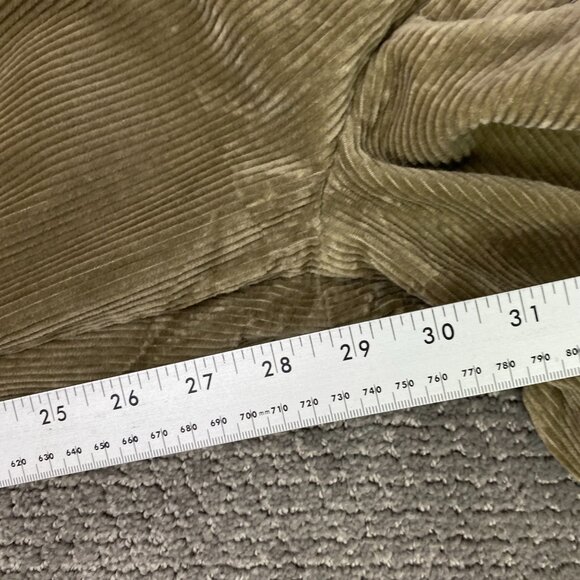 Vintage Y2K Old Navy Corduroy Pants men's 36 x 30 36x29 Wide Leg Baggy Wide Wale - Picture 15 of 15